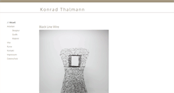 Desktop Screenshot of konrad-thalmann.de